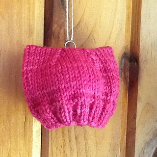 Ravelry Pink Pussy Hat Ornament Pattern By Andrea Giannotti