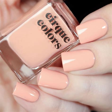 Nude Peach Vegan Nail Polish Pastel Nude Creme Nail Polish Met Steps Etsy