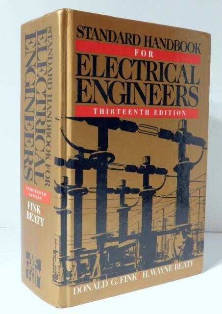 Standard Handbook For Electrical Engineers Donald G Fink H Wayne Beaty