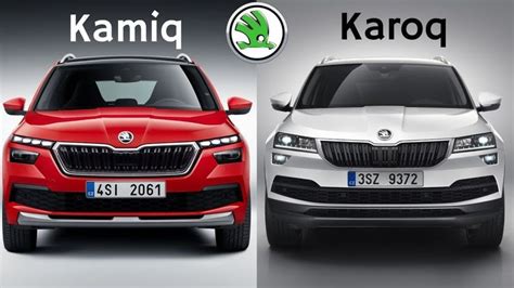 Škoda Kamiq vs Skoda Karoq | Skoda, Small suv, Save fuel