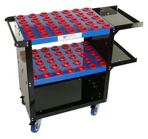 White Mild Steel Cnc Tool Trolley For Industrial At 6000 In Bengaluru