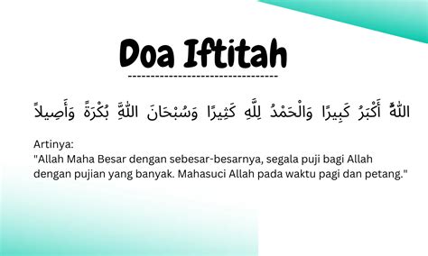 Doa Iftitah Latin Arab Lengkap Dengan Pengertian Hukum Dalil