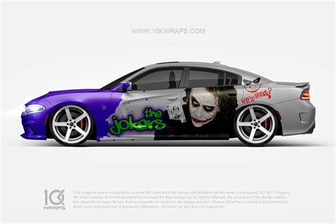 Joker Car Wraps Jk Made With Top M Vinyl Kwraps