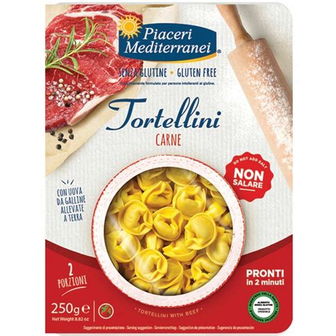 PIACERI MEDIT TORTELLINI CARNE 250 G Redcare