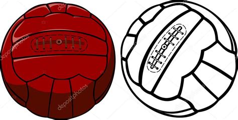 vintage soccer ball — Stock Vector © ciuciumama #103818296