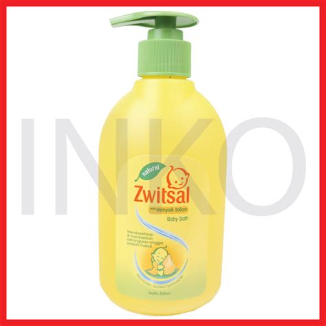 Zwitsal Natural With Minyak Telon Baby Bath Pump Ml Lazada Indonesia