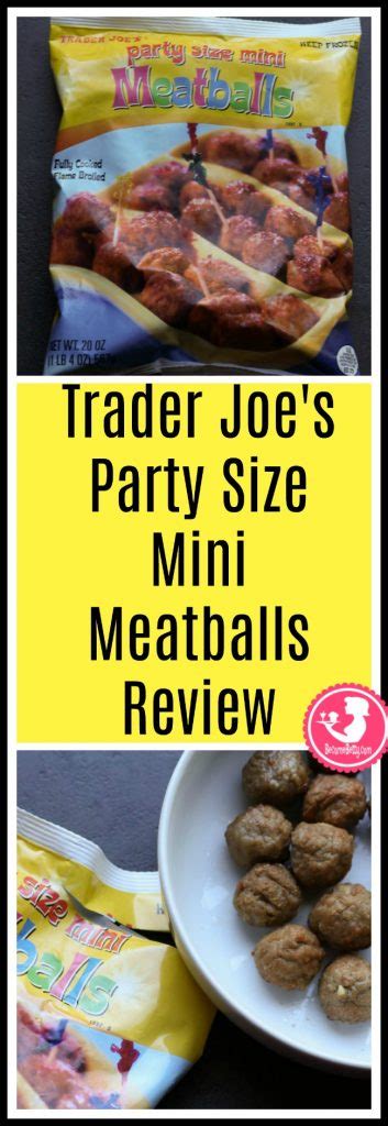 Trader Joes Party Size Mini Meatballs