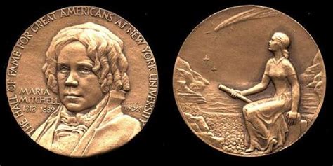 Astronomer Maria Mitchells Gold Medal