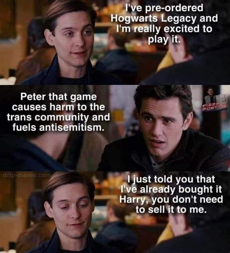 Hogwarts A Legacy Meme By Squigglybear Memedroid