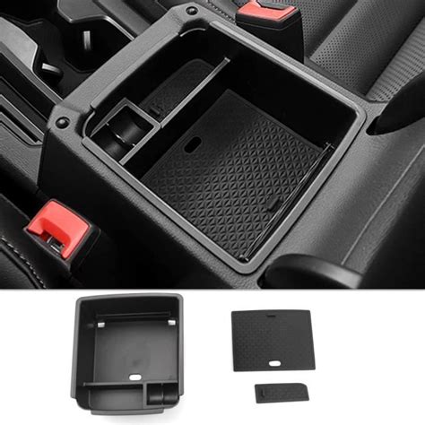 Compatible Avec Vw Tiguan 2 Seat Tarraco 2016 2022 Boîte De Rangement