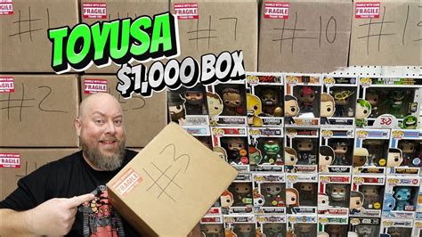 Opening A Toyusa Big Baller Grail Funko Pop Mystery Box Youtube