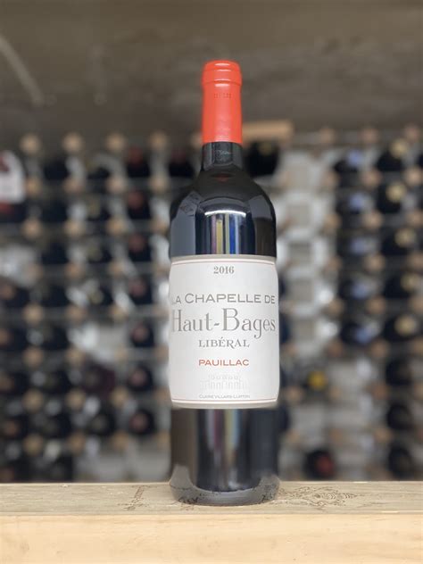 La Chapelle De Haut Bages Liberal 2016 Bordeaux Bowland Forest Vintners