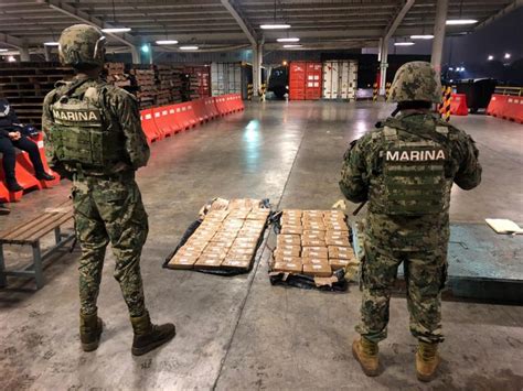 SEMAR aseguró clorhidrato de cocaína en Lázaro Cárdenas Michoacán