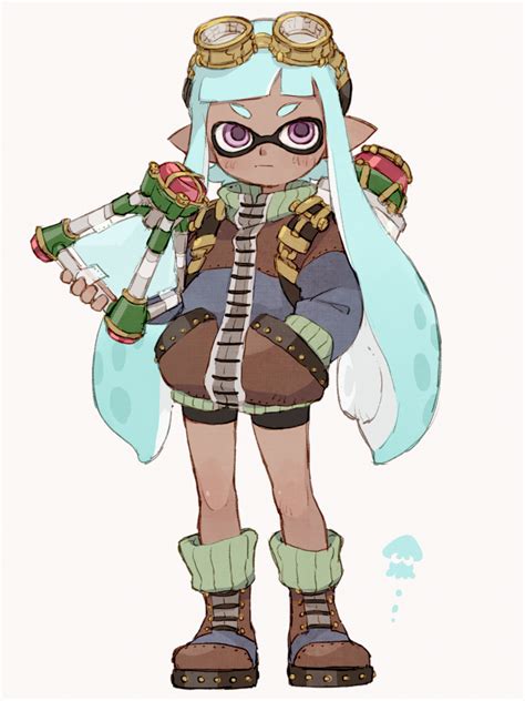 そと sotok on X Splatoon Character design Splatoon 2 art