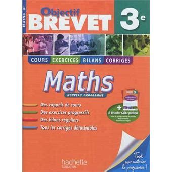 Objectif Brevet Maths Me Broch Collectif Achat Livre Fnac