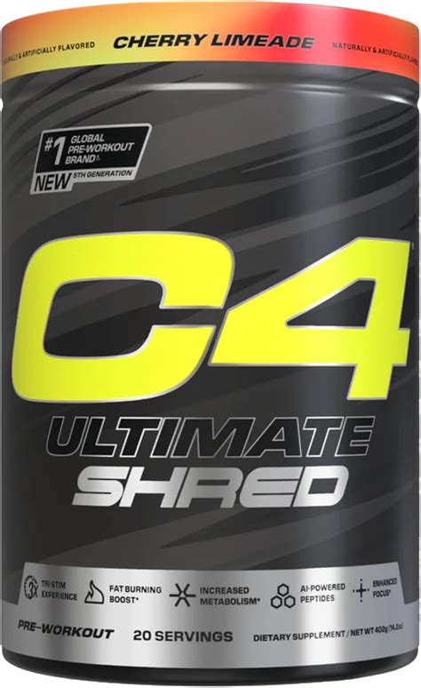 Amazon Cellucor C4 Ultimate Shred Pre Workout Powder Metabolism