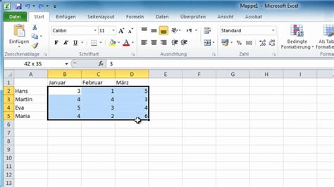 Excel Mit Einem Klick Summen Ber Mehrere Spalten Und Zeilen