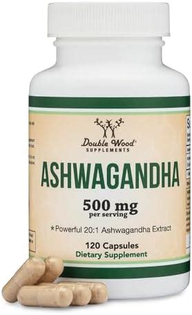 Заказать Ашваганда Ashwagandha Capsules, 120 Count (500mg Extract 20:1 ...