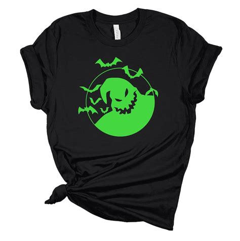 The Shadow Oogie Boogie T Shirt Glow In The Dark Etsy