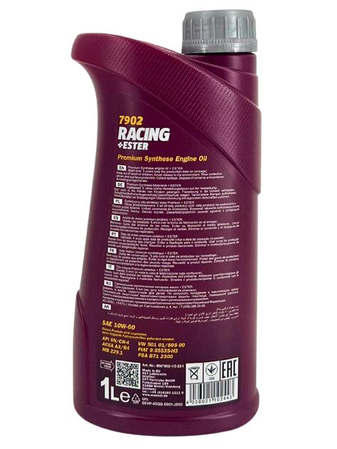 Mannol Racing + Ester 10W-60 1 Liter | R38079467