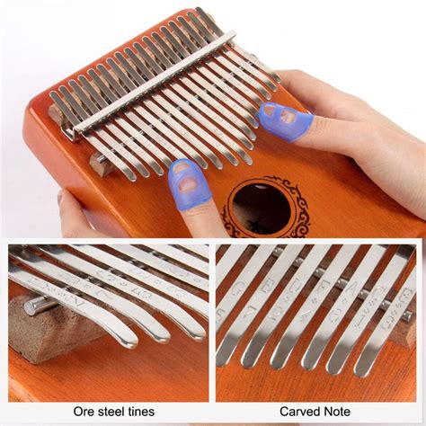 Electric Kalimba Aklot Keys Eq Kalimbas Thumb Piano Solid