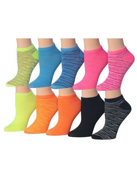 Buy Tipi Toe Womens 20 Pairs Colorful Patterned Low Cutno Show Socks Online Topofstyle