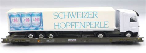 Märklin 47404 Hupac Niederflurwagen H0 Modell LKW 1 Acheter sur