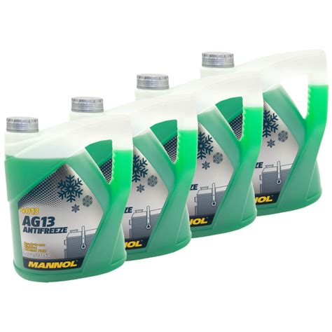 Kühlerfrostschutz MANNOL 4 X 5 Liter 40C grün online im MVH Shop ka