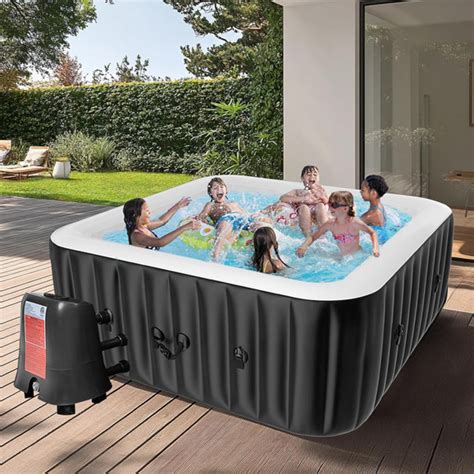 Jtangl Gal Hot Tub In L X In W X In H Inflatable Hot