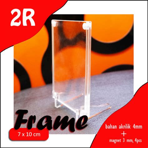 Jual Acrylic Frame Magnet Frame Photocard Bingkai Foto Aestetic R