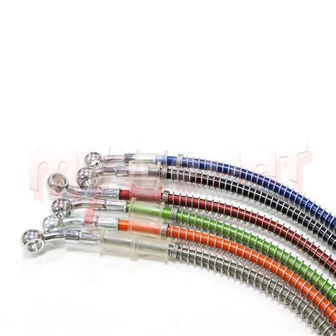 Mm M Braided Brake Clutch Oil Hoses Lines Pipes Cables