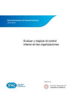 Evaluar Y Mejorar El Control Interno En Las Organizaciones Evaluar Y