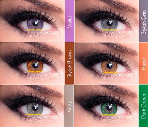 Lente De Contato Coloridas Color Vision E Freshlook Sem Grau R 149