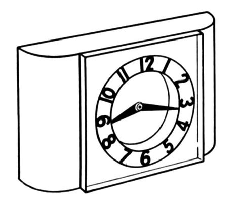 Alarm Clock Coloring Pages Best Place To Color Coloring Pages For