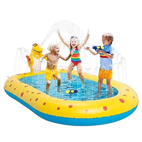 Shownicer Splash Pad Zwembad Sprinkler Waterspeelmat Opblaasbaar