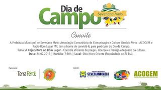 COOPAPI Blog Da Agricultura Familiar Convite Dia De Campo