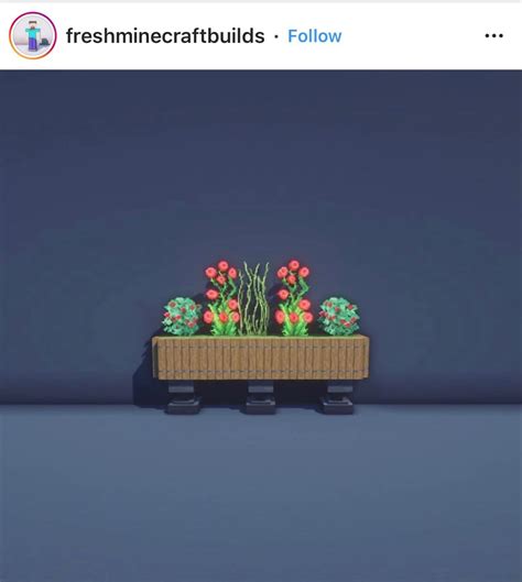 Minecraft Botanical Designs By Freshminecraftbuilds On Instagram