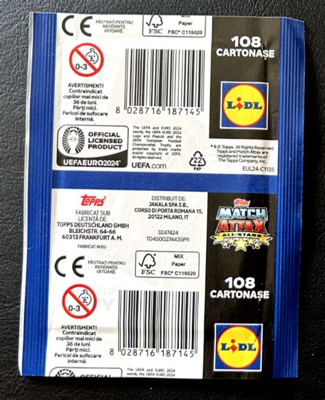 Topps Euro 2024 Match Attax All Stars Lidl Collection Sealed Pack EBay