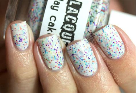 Birthday Cake Custom Blended Glitter Nail Polish Lacquer 8 75 Via Etsy