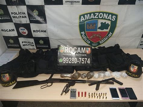 Policiais Da Rocam Det M Suspeitos De Porte Ilegal E Tr Fico De Drogas