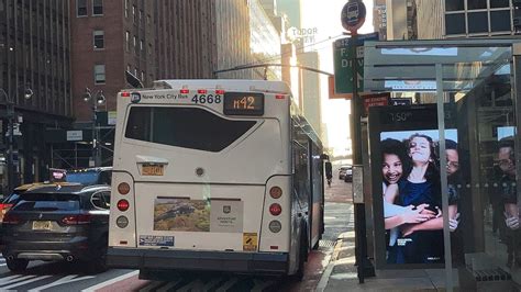 Rare Mta Nyct Bus Orion Vii Ng On The M At Nd Street