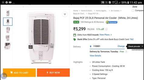 Material Plastic Tower Bajaj Pcf Dlx L Air Cooler Feet At Rs