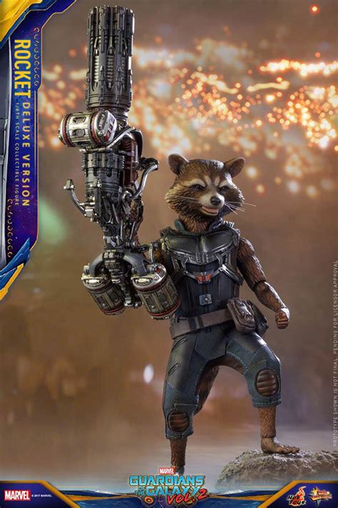 Hot Toys MMS Guardians Of The Galaxy Rocket Deluxe Hot Toys Complete Checklist