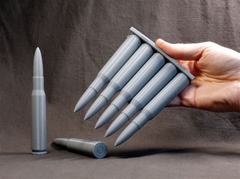 Big Ammo Clip (50 BMG, Vase Mode) by ishikawats | Download free STL ...