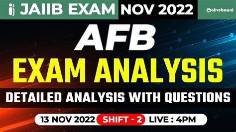 JAIIB AFB Exam Analysis 2022 JAIIB AFB Exam Nov 2022 Shift 2 13