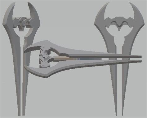 Halo Energy Sword 3d Model 3d Printable Cgtrader