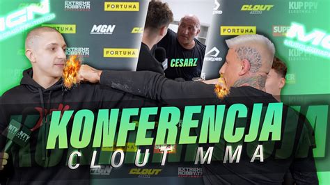 RELACJA Z II KONFERENCJI CLOUT MMA 4 LIZAK WIELKI BU DAWID ZAŁĘCKI