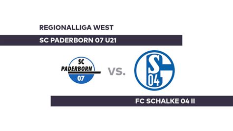 Sc Paderborn U Fc Schalke Ii Joker Stamm Rettet Paderborn