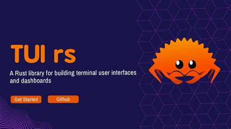A Rust Library For Building Terminal User Interfaces And Dashboards