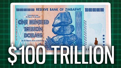 100 Trillion Dollars A Worthless Banknote Youtube